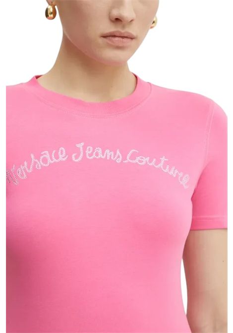 T-shirt con logo VERSACE JEANS COUTURE | T-shirt | 78HAHC08 CJ02C494